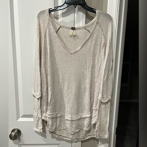 Free People White Tunic